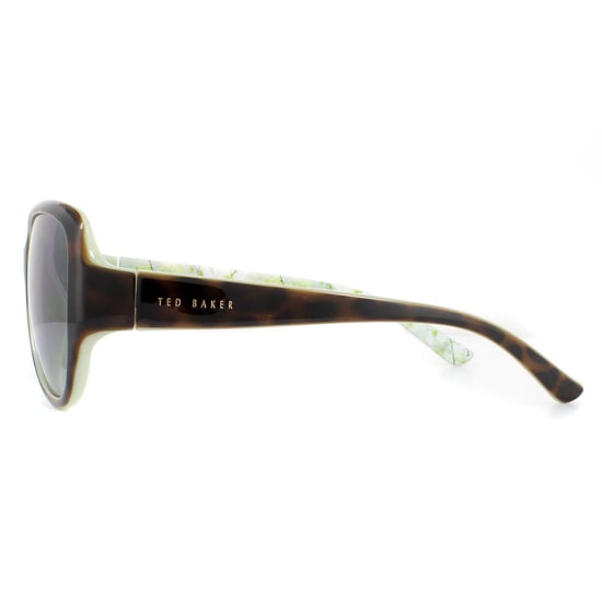 Ted Baker Sunglasses TB1394 Shay 112 Tortoise Green Grey Gradient