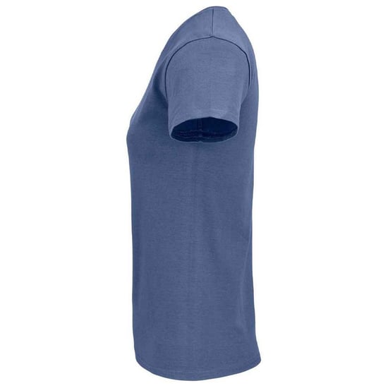 SOLS Dames/Dames Pioneer Organic T-shirt (Denim) - Image 2