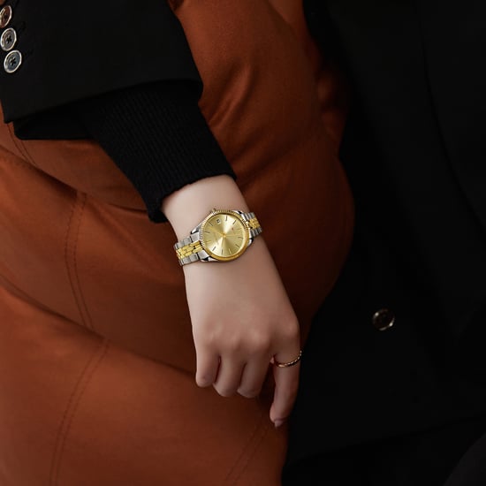 Victoria Hyde, horloge, goud-zilver, gouden wijzerplaat, kalenderfunctie - Image 4