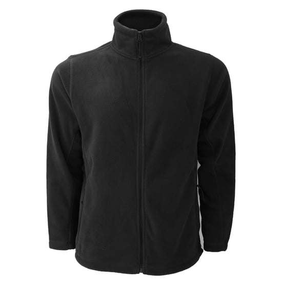 Russell Heren Full Zip Outdoor Fleece Jacket (Zwart) - Image 1