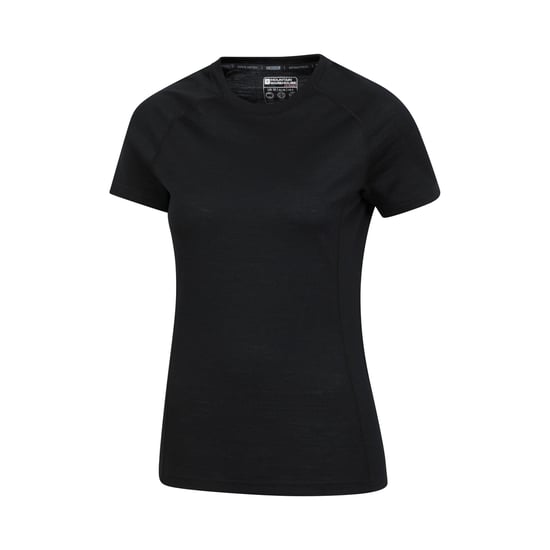 Mountain Warehouse Dames/Dames Summit Merino Wol Thermo Top (Zwart) - Image 3