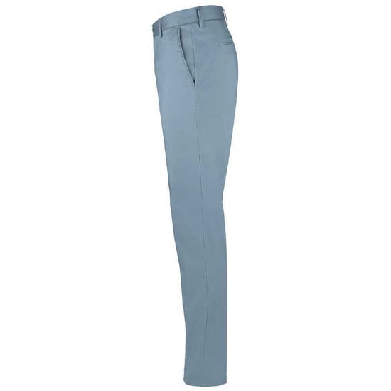 SOLS Mens Jared Stretch Slim Suit Trousers (Creamy Dark Blue)