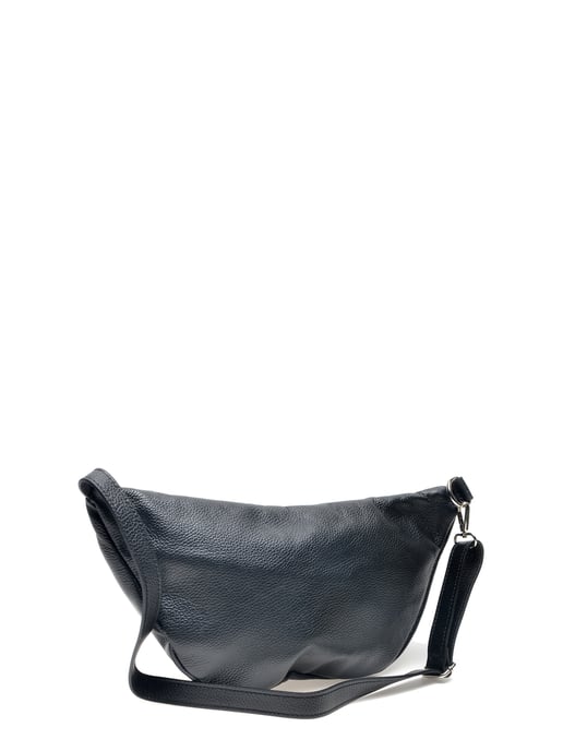 Isabella Rhea SS22 IR 1771T Zwart Rundleer Tas - Image 2
