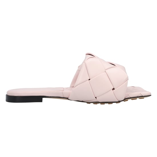 Bottega Veneta Lido Platte Sandalen roze - Image 1