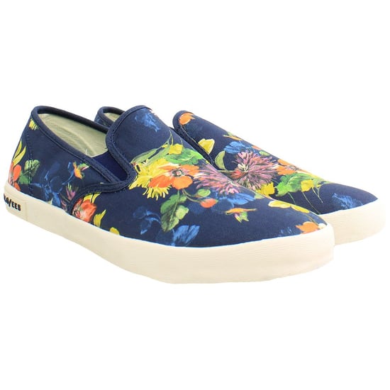 Seavess Baja Trina Turk Dames Marineblauwe Plimsolls - Image 2