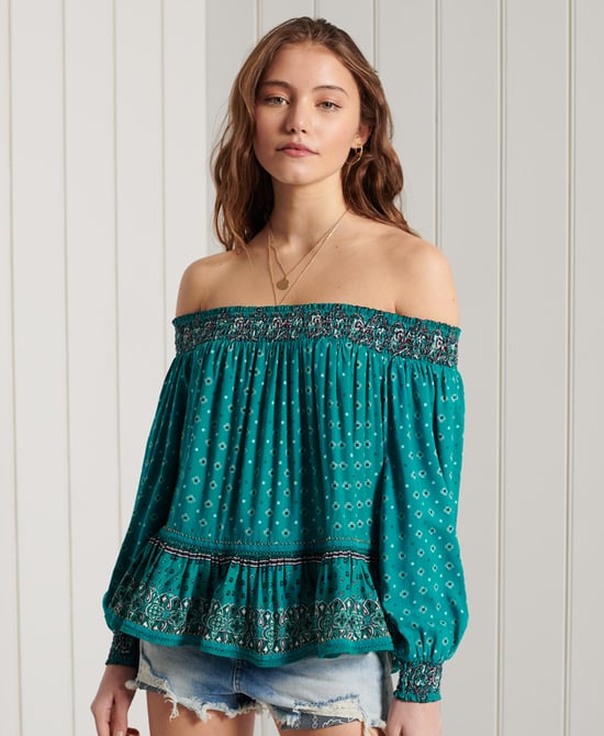 Superdry Ameera Off The Shoulder Top