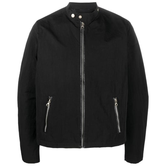Diesel Plain Black Thin Jacket