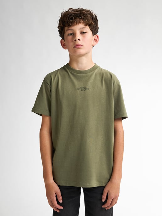 Petrol Industries - Jongens Logo T-shirt Clam - Groen - Image 3