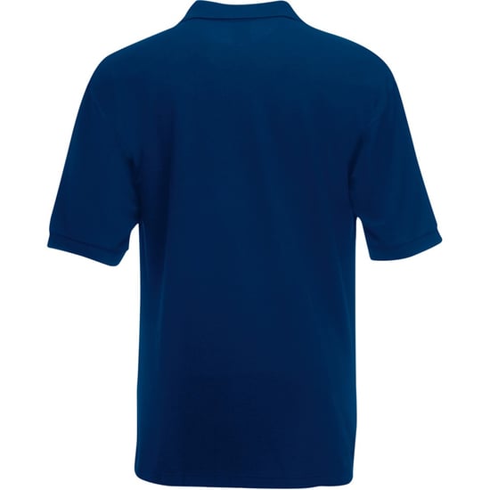 Fruit Of The Loom Heren 65/35 Pique Poloshirt Korte Mouwen (Marine) - Image 2