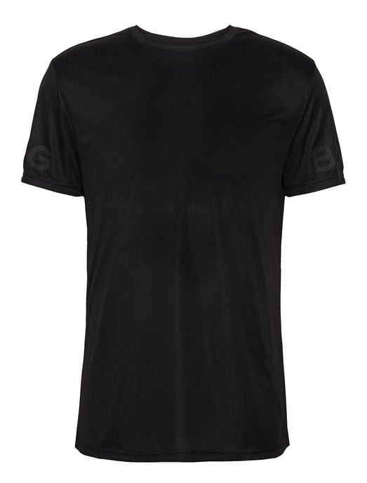 Björn Borg - Heren Licht Korte Mouwen Trainings T-Shirt - Zwart - Image 1