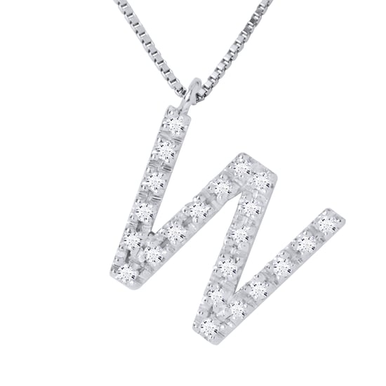 DIADEMA - Necklace with Diamonds - W -White Gold