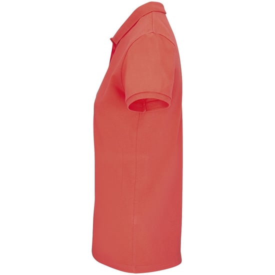 SOLS Dames/Dames Planet Piqué Biologisch Poloshirt (Pop Oranje) - Image 3