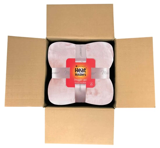 Heat Holders - Thermische deken van fleece van 1,7 tog - Stoffig Roze - Image 2
