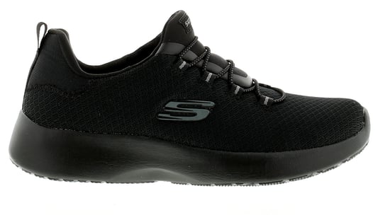 Skechers Dynamight Womens Ladies Trainers Black/Black