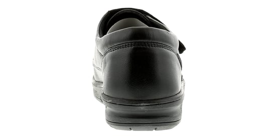 Dr Keller Texas Mens Leather Casual Shoes Black