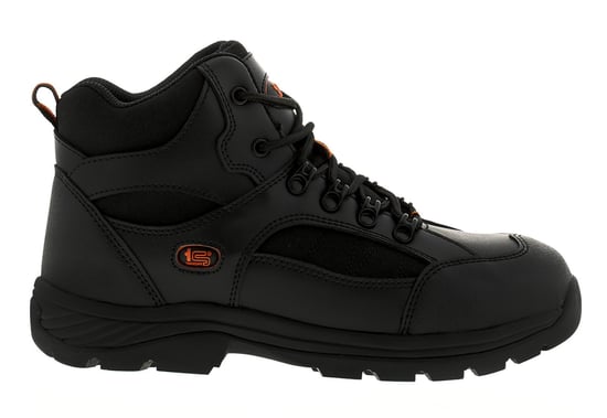 Tradesafe David Mens Leather Safety Boots Black
