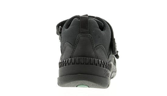 Kickers trucker halfleren jongens kindersneakers zwart - Image 4