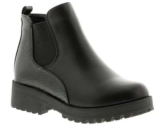Miss Riot prague girls kids ankle boots black