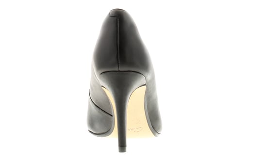 Clarks laina rae leather womens ladies heels court shoes black - Image 4