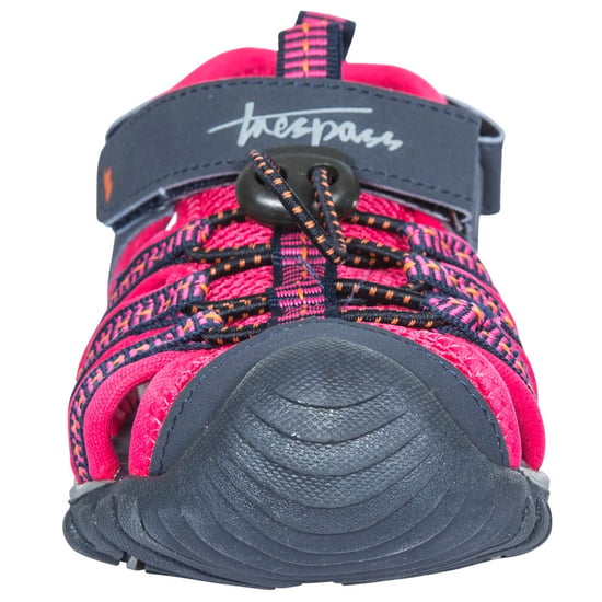Trespass Kinderen/Kinderen Nantucket Actieve Gesloten Tenen Strandsandalen (Heather Rose) - Image 1