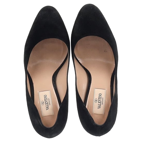 Valentino Garavani Studded Pumps in Black Suede - Image 3