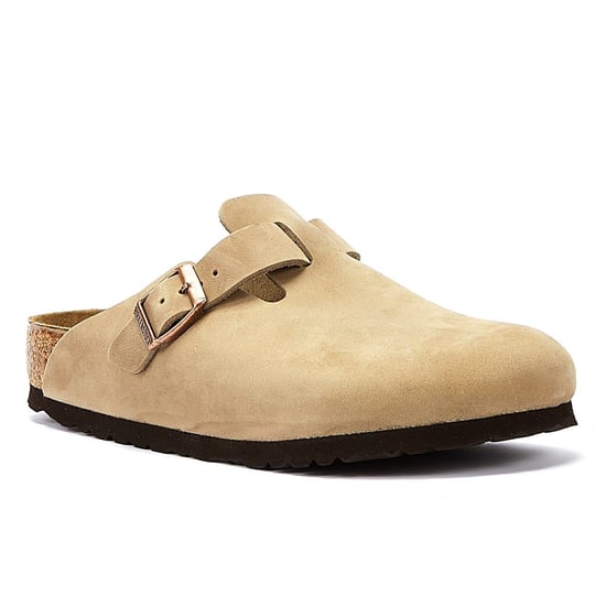 Birkenstock Boston Waxy Tabak Bruin Klompen - Image 2
