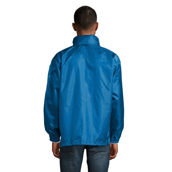 SOLS Unisex windjack met shift voor volwassenen (Koningsblauw) - Image 2