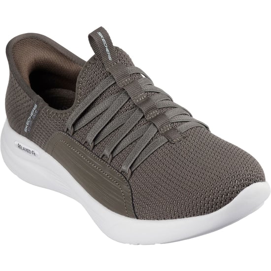 Skechers Relaxed Fit Sport - Ballet Chic Textile Dames Olijf Trainers - Image 1