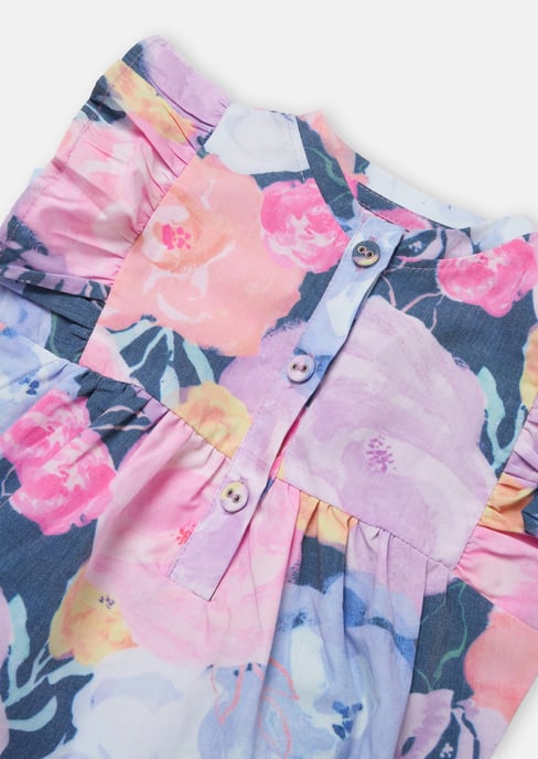Camille Floral Short Leg Romper