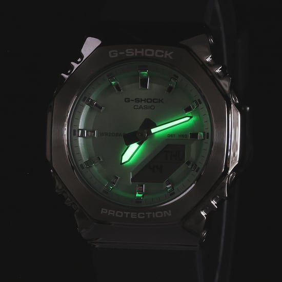 Casio G-shock Vrouwen Grijze Horloge GM-S2110-3AER - Image 2
