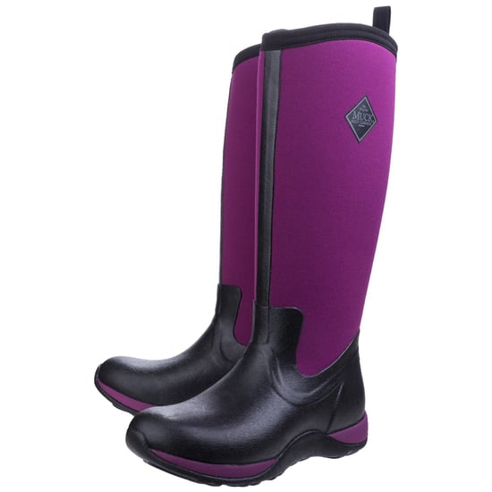 Muck Boots Arctic Adventure Zwarte/Maroon Regenlaarzen - Image 5