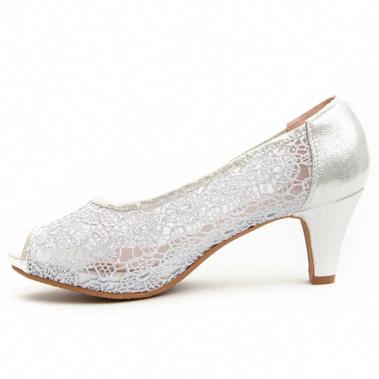 Montevita Heel Shoe Unne70 In Silver