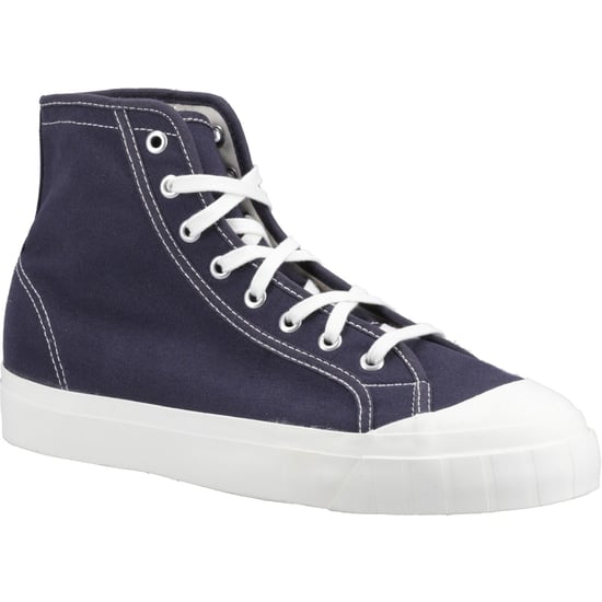 Superga 3192 Campionato Basket 100% Katoen Heren Blauw Grijs Donker Laarzen - Image 1