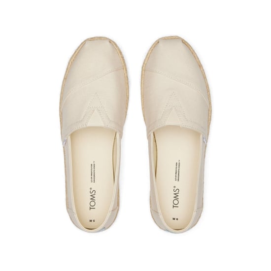 TOMS Alpargata Touw 100% Katoen Dames Espadrilles Naturel - Image 4