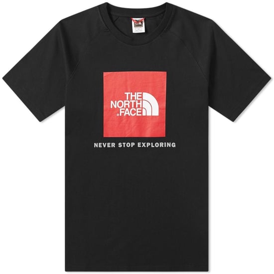The North Face Heren Reglan Sleeve NSE T Shirt Zwart - Image 5