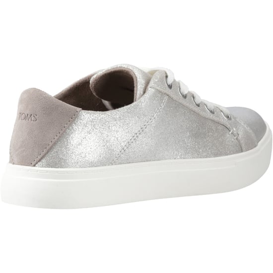TOMS Kameron Leer Vrouwen Zilver Trainers - Image 2