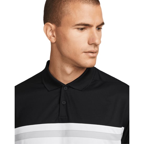 Nike Heren Victory Dri-FIT Poloshirt (Zwart/Wit) - Image 4