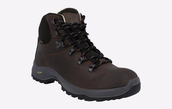 Hi-Tec Ravine Pro Leren Heren Bruine Wandelschoenen - Image 2