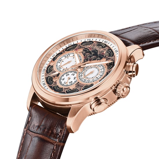 Heritor Automatische Apostel Glazuur Wijzerplaat Horloge - Image 4