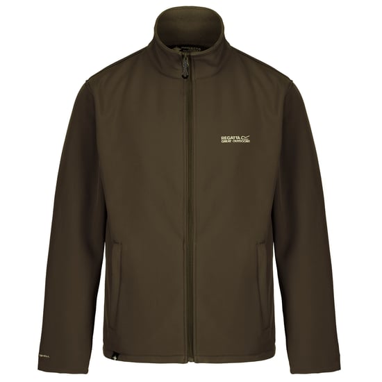 Regatta - Geweldige Outdoors Heren Cera III Lichtgewicht Softshell Vest (Groen met Grijs) - Image 1