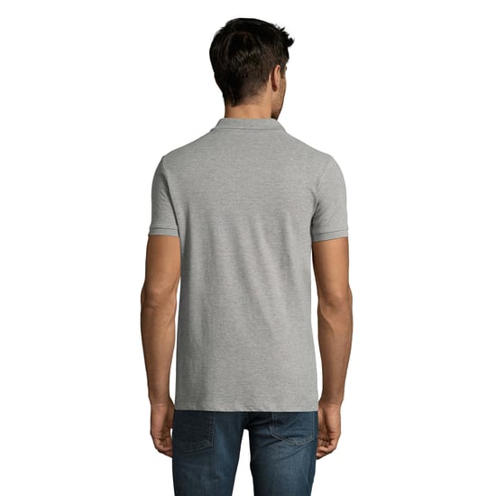 SOLS Heren Perfect Melange Poloshirt (Grijze Melange) - Image 2
