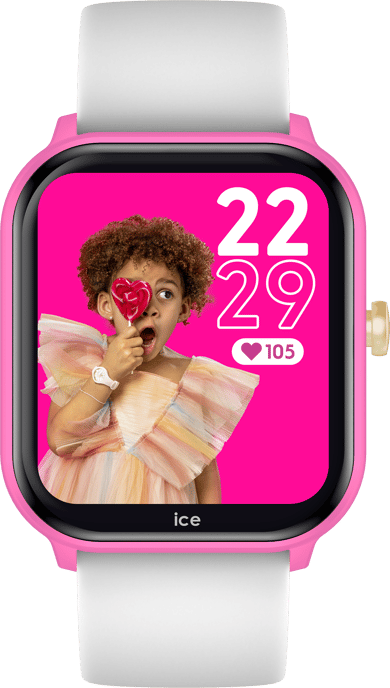 Ice Watch Ice Smart Junior 2.0 - Flitsend Roze - Witte Meisjeshorloge 022798 - Image 1