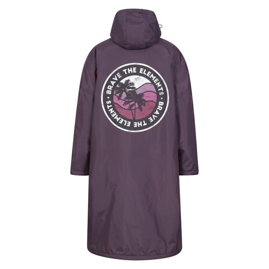 Mountain Warehouse Waterdichte badjas voor dames/dames (Paars) - Image 2