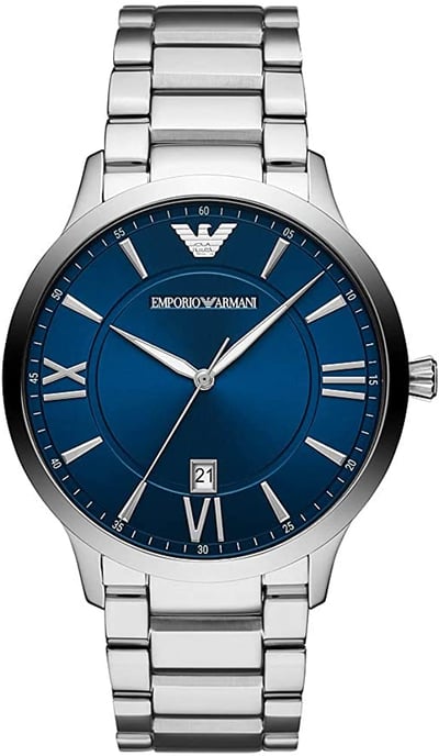 Emporio Armani Giovanni Men's Silver Watch AR11227