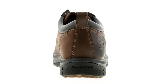 Skechers Segment Rilar Mens Leather Casual Shoes Brown