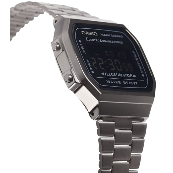 Casio Casio Collectie Retro Heren Grijze Horloge A168WEGG-1BEF - Image 3