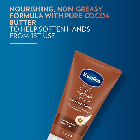 Vaseline Hand Cream Pure Cocoa Butter Hydrate 75ml, 3 Pack