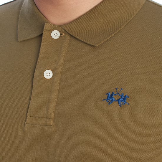 YMP300-PK001 Men's Slim Fit Short Sleeve Polo Shirt