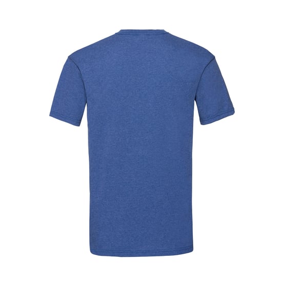 Fruit of the Loom Heren Valueweight Heather T-shirt (Retro Koninklijk) - Image 2