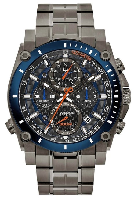 Bulova Precisionist herenhorloge Grijs 98B343 - Image 1